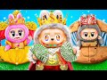 DIY Gold And Cardboard LABUBU Princess LOL Surprise DIYs 