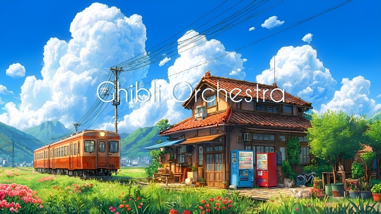 Музыка Гибли, которая тихо наполняет ваш день | Оркестр Гибли🎷 | Кафе · Работа · Фокус BGM