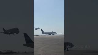 O IMPRESSIONANTE POUSO DO AVIÃO BELUGA NO BRASIL, A AERONAVE GIGANTE DA AIRBUS, EM VIRACOPOS #Shorts