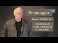 High Notes and Technique : Passaggio