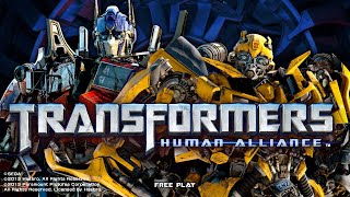 Transformers Teknoparrot Longplay
Transformers: Human Alliance is a rail shooter arcade game developed by Sega, Set within the Transformers film franchise, it is the first arcade video game in the Transformers franchise. It was showcased in November 2013 at the IAAPA Attractions Show in Orlando; a local Dave & Busters location publicly launched the game at this time. The name is based on the toyline by Hasbro, which were mostly the Transformers characters which came with the humans from the films, and lasted from 2009–2011. Transformers Teknoparrot Longplay