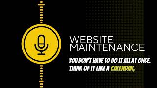 Website Maintenance - Everything You Need To Know
