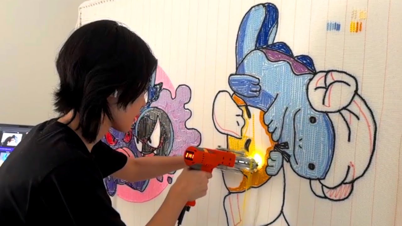 39daph Creates a Psyduck Rug - YouTube