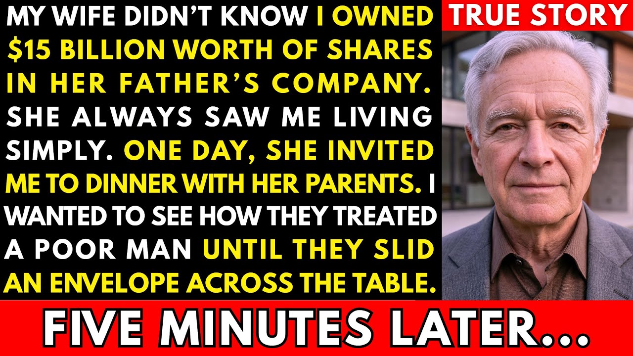 Я никогда не говорил своей жене, что являюсь анонимным инвестором, владеющим акциями ее отца на с...