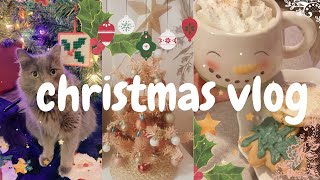 a very belated christmas vlog ⋆ ˚ ꩜ ｡ ⋆୨୧˚ fairycore gingerbread house, cookies, and a gift haul~