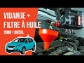 Vidange et changement du filtre à huile PEUGEOT 2008 1 1.6 BlueHDI 🛢