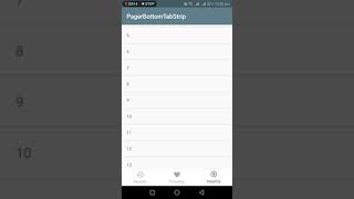 HOW TO CREATE A HIDING BOTTOM NAVIGATION BAR IN ANDROID STUDIO #SHORTS #VIDEOSHORTS