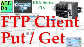 BRX Do-More PLC FTP Client Get Put