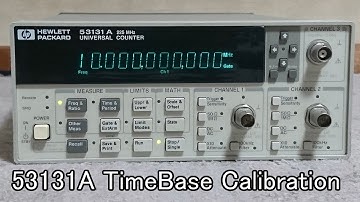53131A Timebase Calibration
