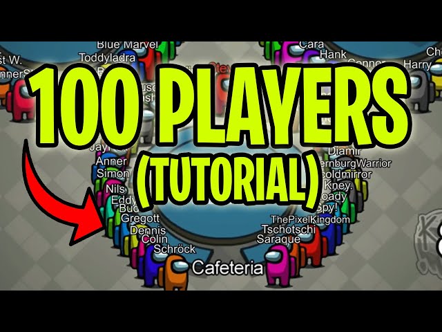 How to Install (& Play) The 100 Player Mod in Among Us