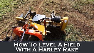 How To Level A Field With A Harley Rake