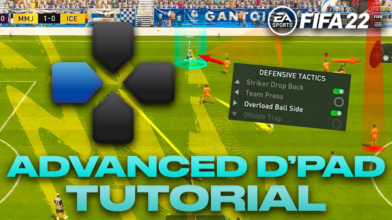 Fifa 22 *DPAD TACTICS GUIDE* Team Press? Overload BallSide? Complete