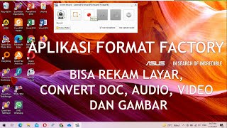 Screen Recording App Format Factory. It also can be used to convert Doc, Image and Video screenshot 2