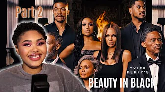 NETFLIX "BEAUTY IN BLACK" PART 2... nothing makes sense but sure Tyler Perry go off  KennieJD