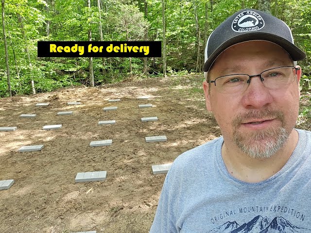 Off Grid Shed to Cabin Prepping the cabin site