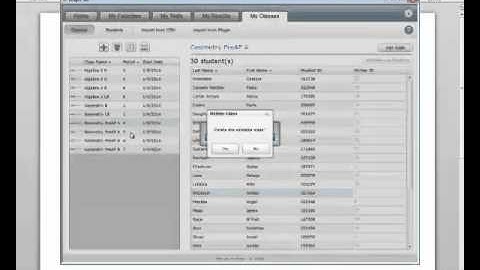 Setting Up Your Classes In Insight 360