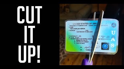THIS is why you should cut-up your FAA License - KEN HERON (Part 107 Exam)