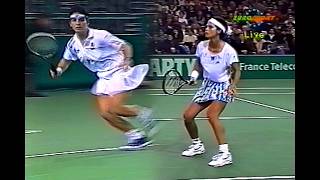 Arantxa Sanchez-Vicario vs. Mary Joe Fernandez Cap d'Agde 1993 SF 🆕💚