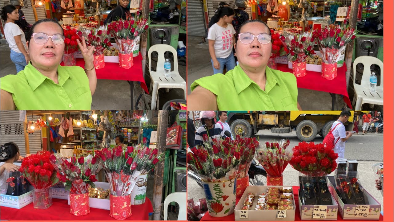 NAPAKA BUSY NAMIN SA PAGTITINDA NG MGA FLOWERS AT CHOCOLATE SA VALENTINES DAY