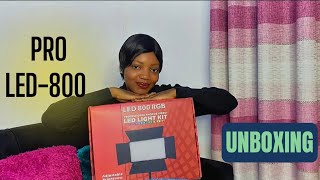 LED 800 RGB Pro Light // UNBOXING & REVIEW In 2025