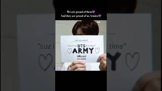 BTS love for Army💜 #bts #btsarmy #kpop #update #fandom #jungkook #jimin #jin #jhope #suga #rm #v