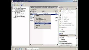 Delegate Resource Mailbox Responsibilities in Exchange 2007