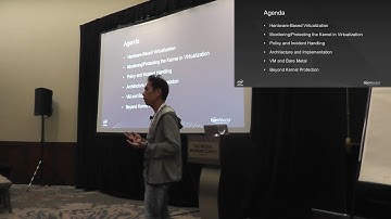 [2016] Kernel Protection Using Hardware-Based Virtualization by Jun Nakajima & Sainath Grandhi