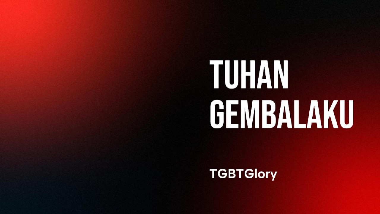 Tuhan Gembalaku
