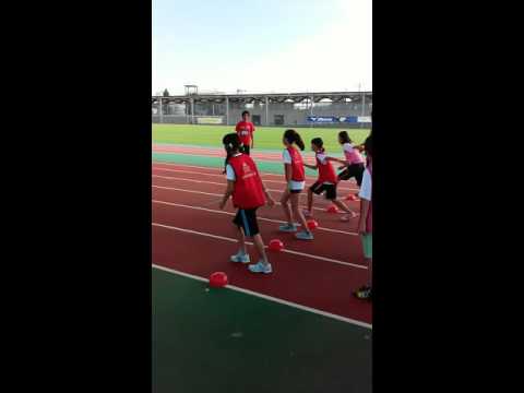 藤光選手の指導　スキップ