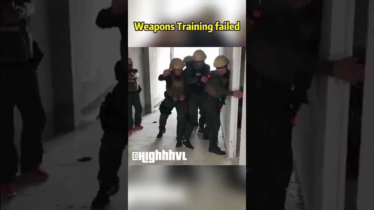 Weapons training failed#army #amazing #funny #fails