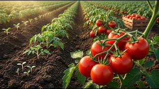 # 🍅 Tomato 6-Minute Life Cycle — From Tiny Seed to Fresh Harvest #MH_future #Tomato