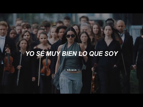 ROSALÍA Berghain Ft Björk Yves Tumor Video Letra En Español