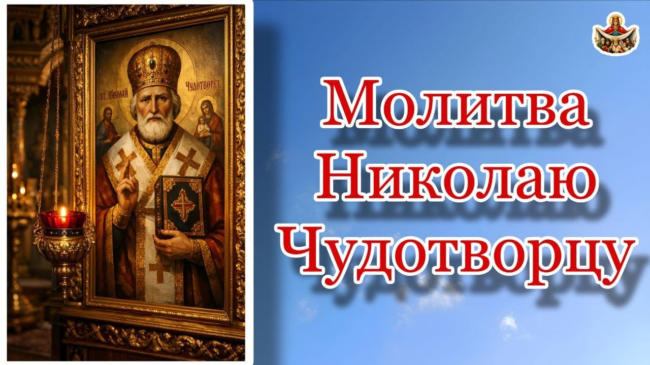☦️Молитва Николаю Чудотворцу о помощи и защите на каждый день. Православная молитва
