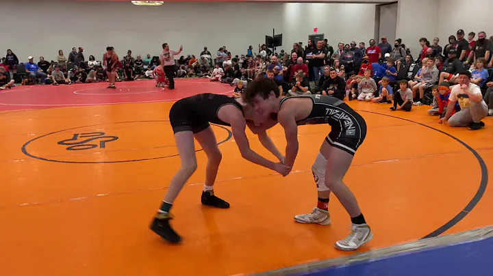 8th grade or college wrestling match? #1 ranked WO...