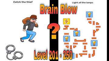 Brain Blow Level 201 to 250 Walkthrough Solution #brainblow