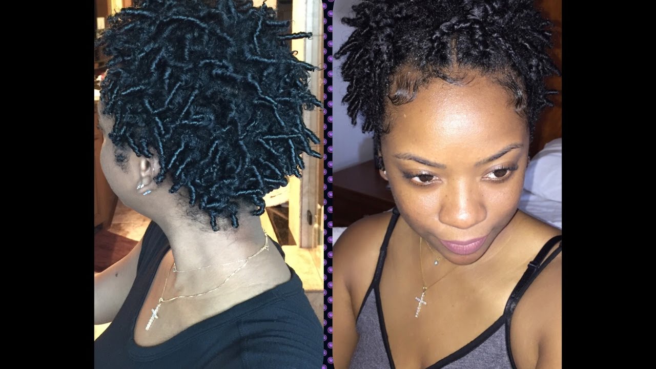 Finger Coil Tutorial On Short Natural Hair Youtube
