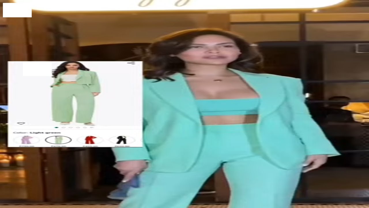 Esha Gupta Look Recreation | Esha Gupta Outfit Ideas 