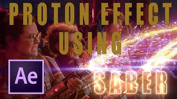Proton Laser Effect Using Saber