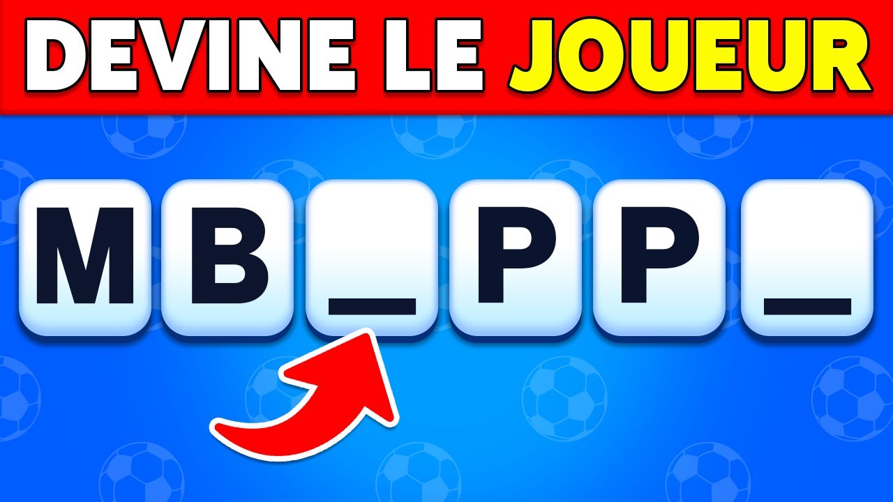 Devine le JOUEUR sans VOYELLES 🤔⚽✅ | Hero Quiz Football