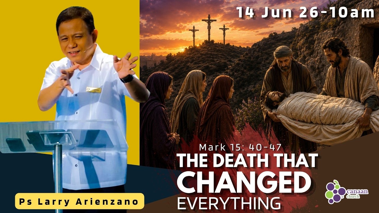14 June 2026 | The Death That Changed Everything I Ps Larry Arienzano