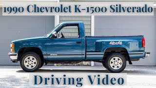 1990 Chevrolet K-1500 Silverado Stepside – Driving Video | 5-Speed Manual