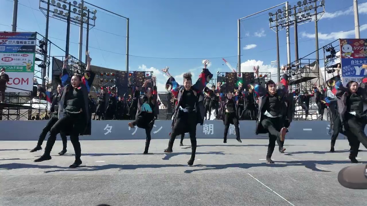 霞童 『奪い、つなぐ』｜第42回 彩夏祭 本祭1日目 2025.8.2｜マイタウン北朝霞ステージ｜Yosakoi Festival in Asaka,saitama