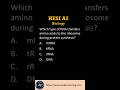 🧬 HESI A2 Biology Question Review | RNA &amp; Protein Synthesis 📘 #HESIA2 #HESIPrep