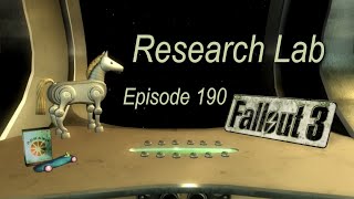Research Lab FALLOUT 3 ep190 Mothership Zeta DLC Buttercup invasion PC