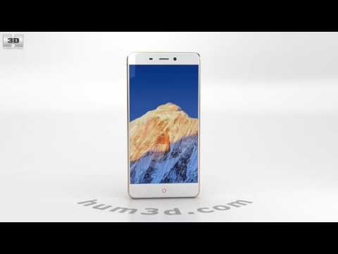 ZTE Nubia N1 Gold 3D model by Hum3D.com