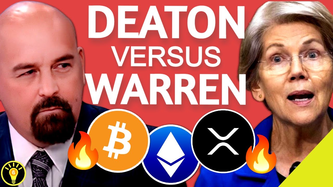 🚨CRYPTO SHOWDOWN! JOHN DEATON RUNS AGAINST ELIZABETH WARREN & XRP SPOT ETF  INCOMING!