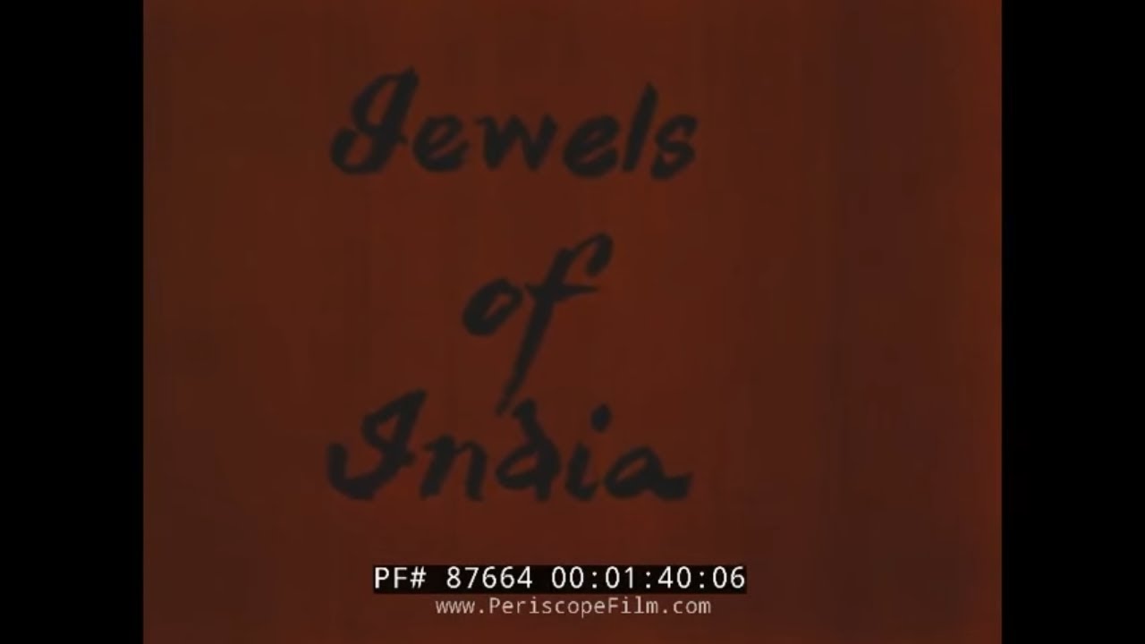1960s INDIA TRAVELOGUE  "Jewels of India" PRINCELY TRAVEL CO. 87664