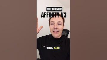 VOOR ALTIJD GRATIS! #affinitydesigner #affinityv3 #affinitystudio #grafischontwerp