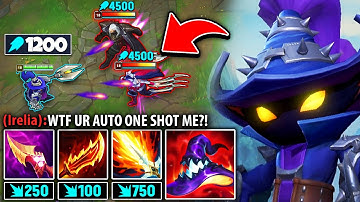 VEIGAR BUT MY AUTO ATTACKS DEAL 1000+ DAMAGE! (GENIUS ON-HIT VEIGAR BUILD)