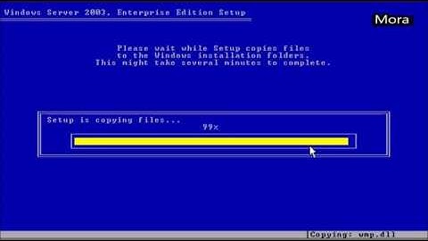 How to Install Server 2003 Enterprise Part1